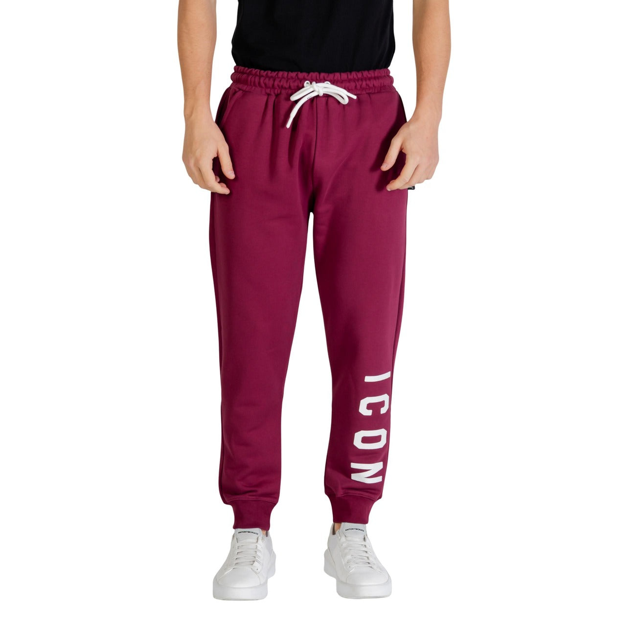 Icon Hose Herren Bordeaux