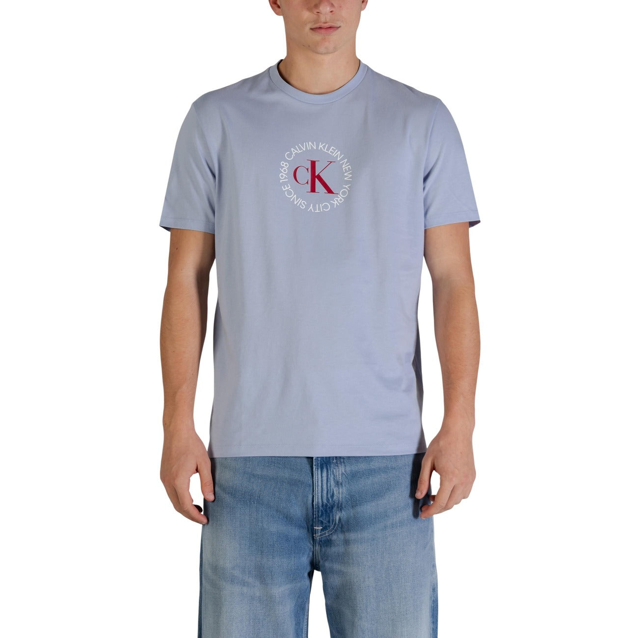 Calvin Klein Jeans T-Shirt Herren Hellblau