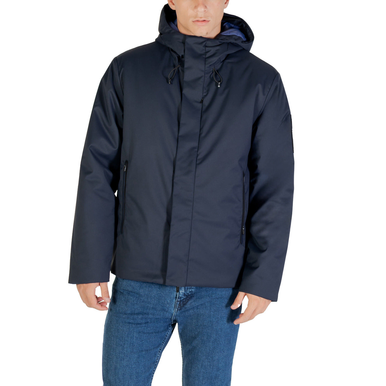 Ea7 Windbreaker Heren Blauw