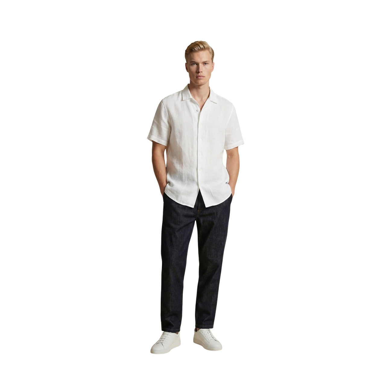 Gianni Lupo Hose Herren Blau Blau
