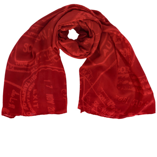 Alviero Martini Schal Damen Rot