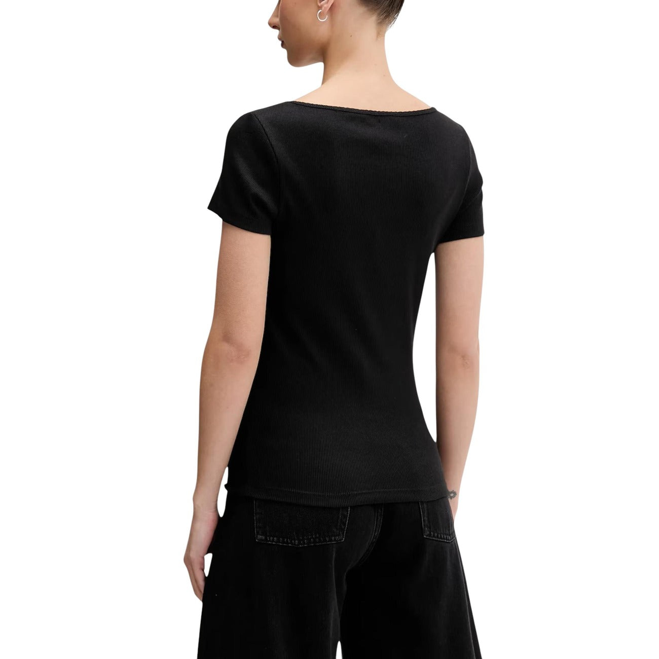 Tommy Hilfiger Jeans T-Shirt Damen Schwarz #2447696