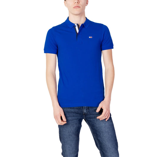 Tommy Hilfiger Jeans Polo Top Heren Blauw