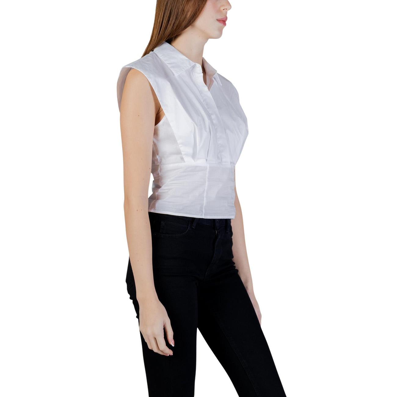 Guess Bluse Damen Weiß
