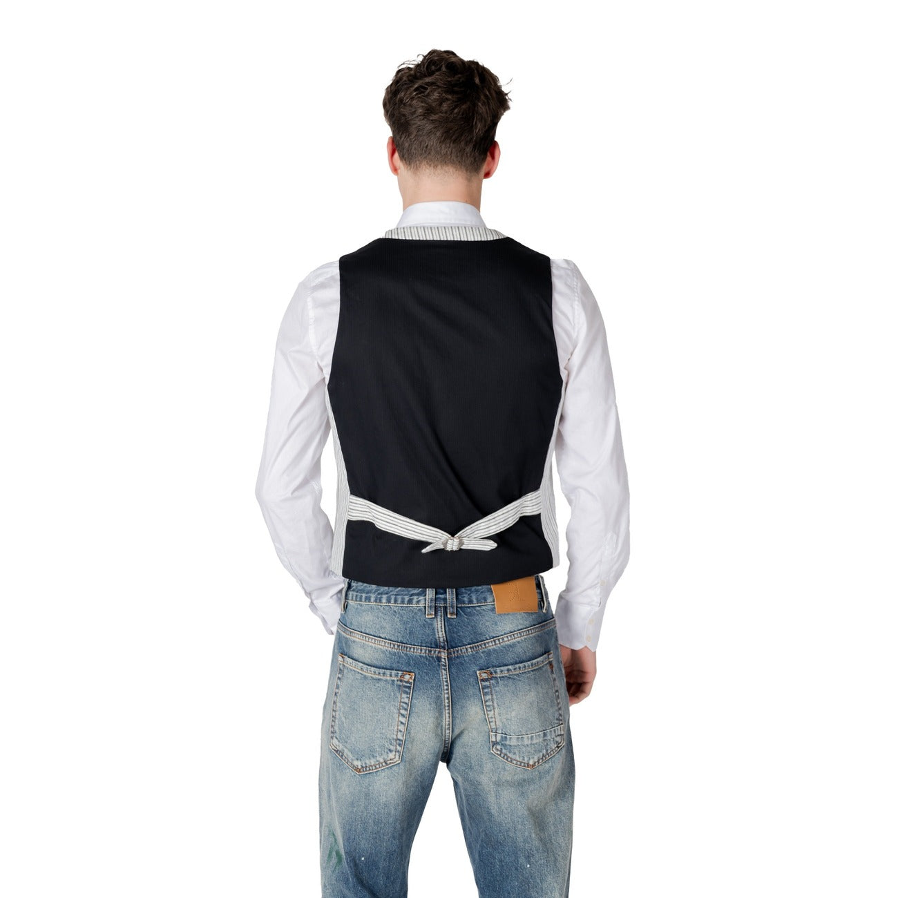 Gianni Lupo Gilet Heren Zwart