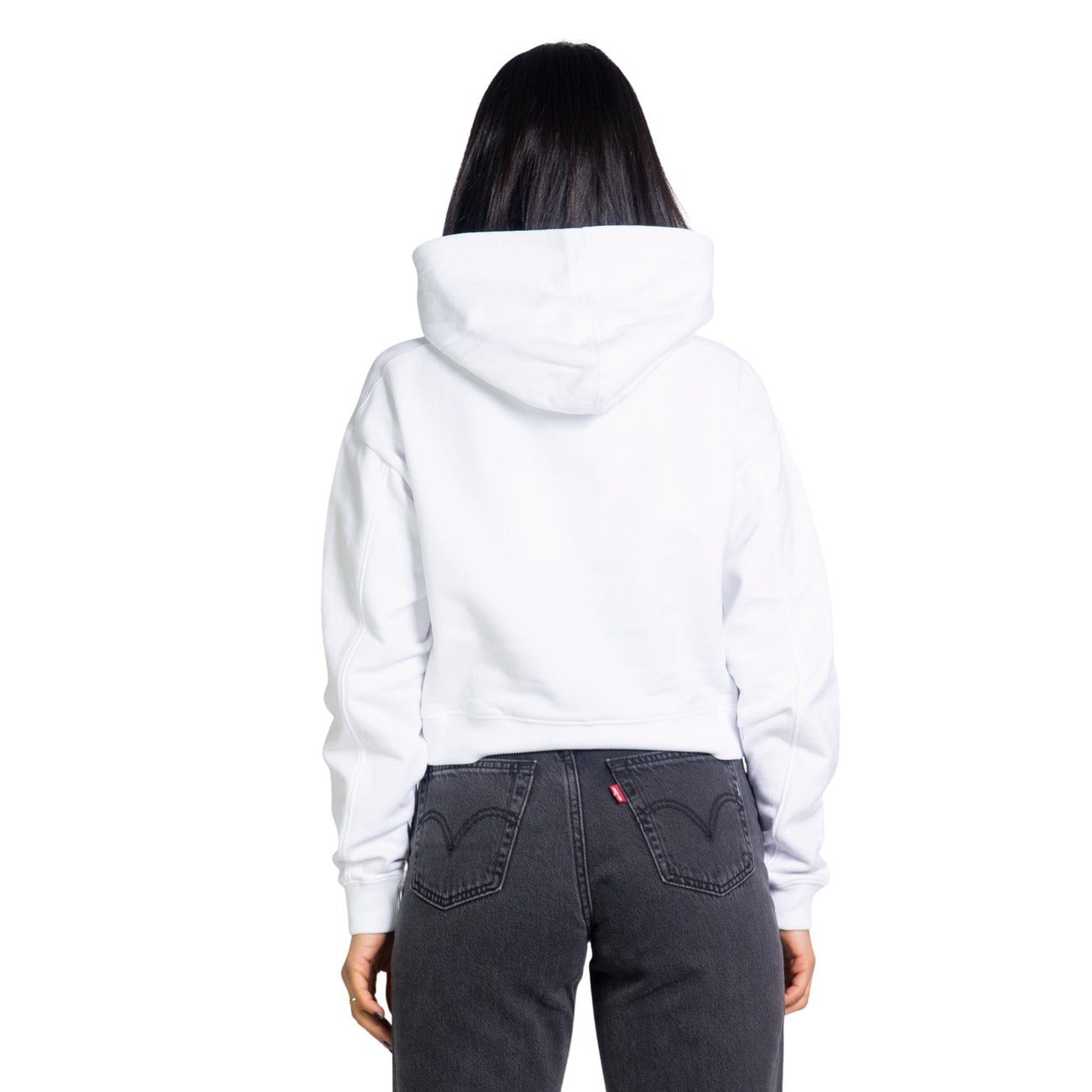 Calvin Klein Jeans Sweatshirt Dames Wit #219588