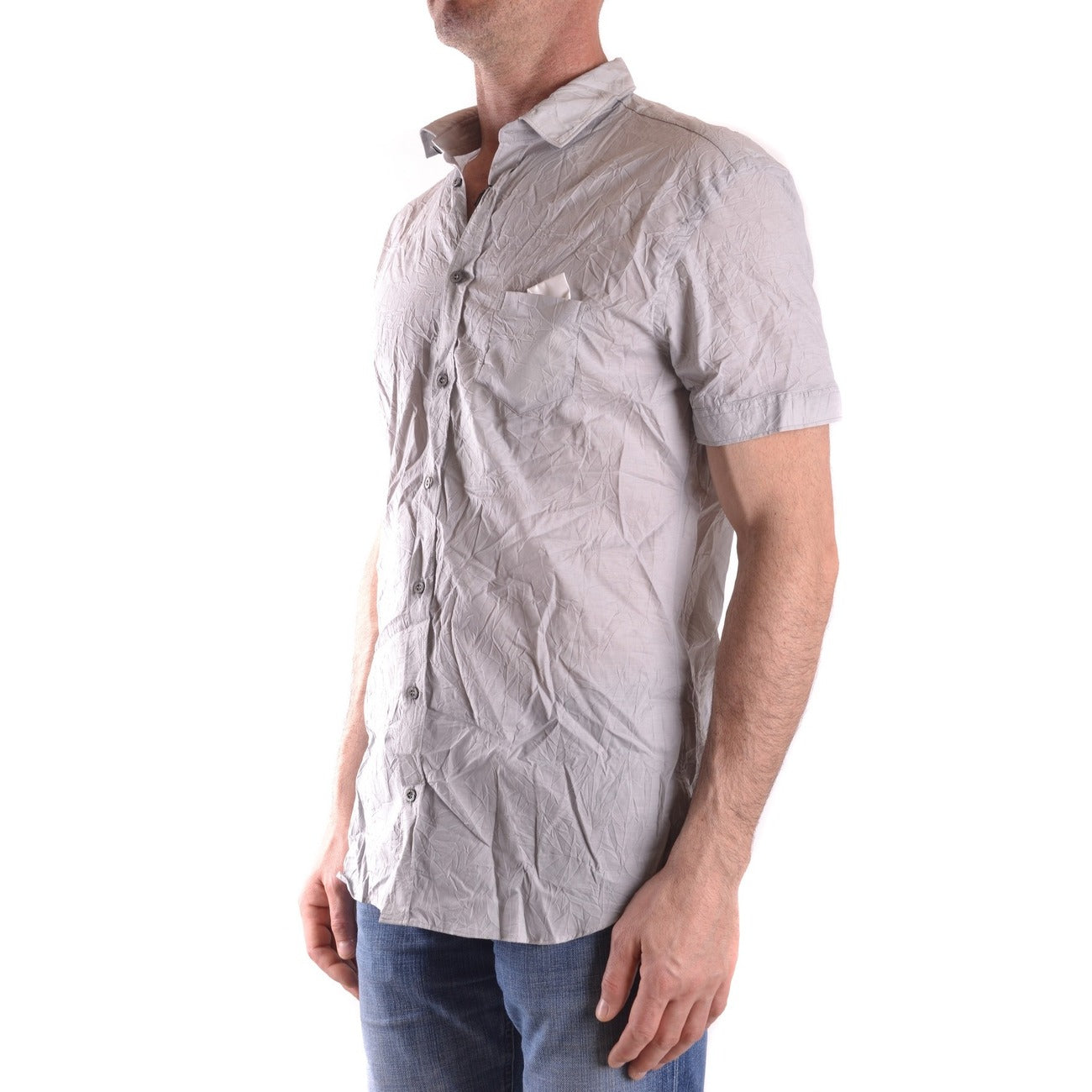 Neil Barrett Shirt Heren Grijs #2431924