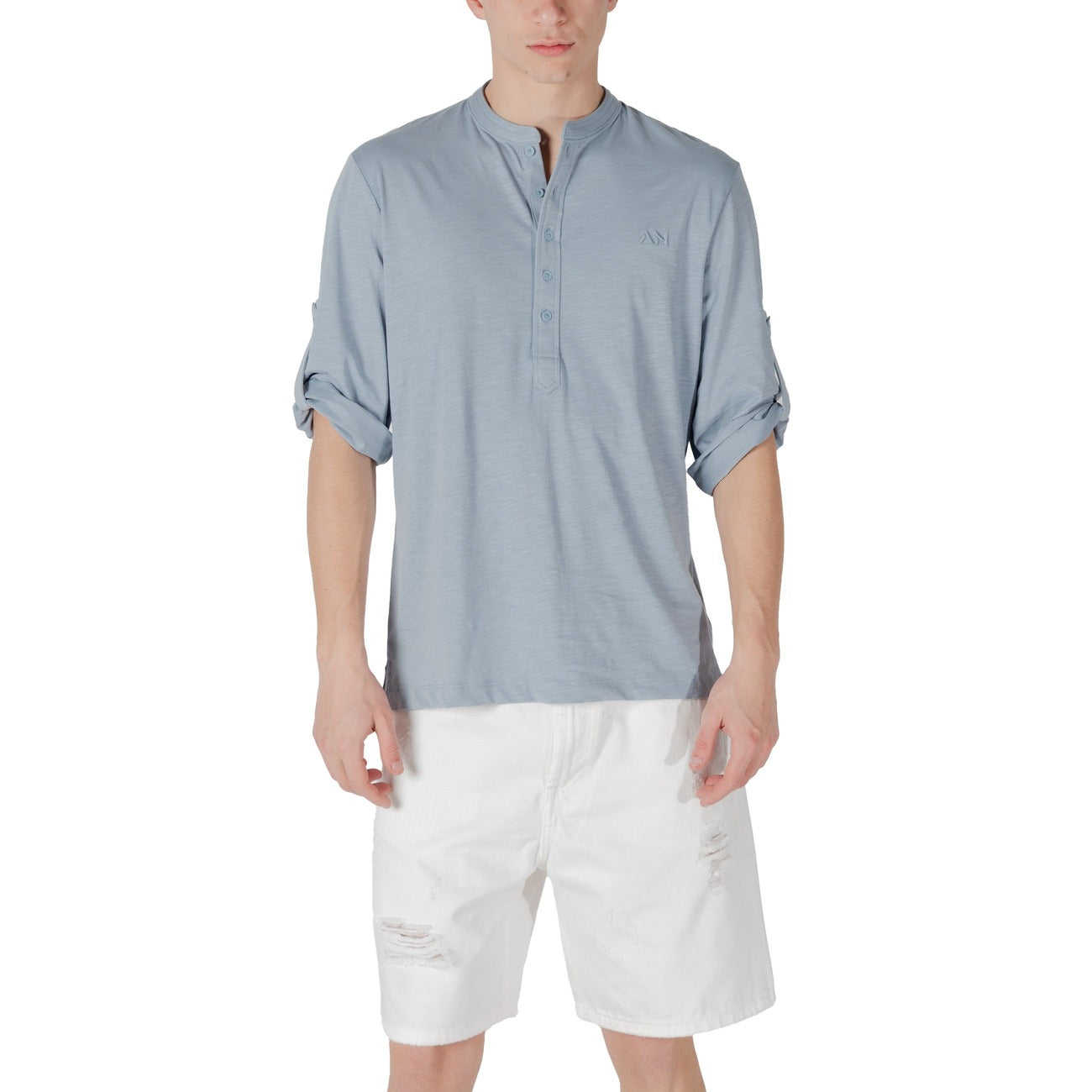 Antony Morato T-shirt Heren Lichtblauw