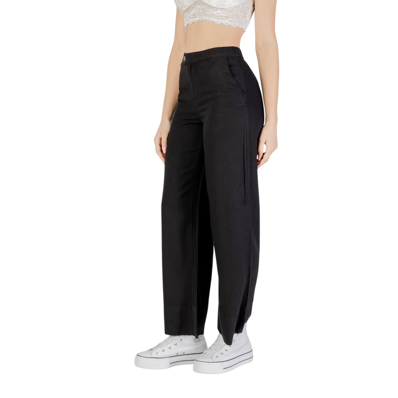 Only Broek Dames Zwart #2462758