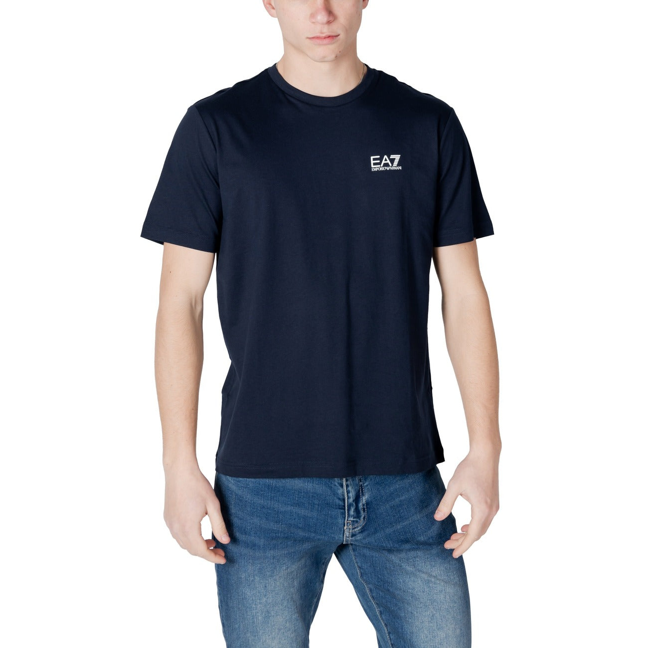 Ea7 T-shirt Heren Zwart