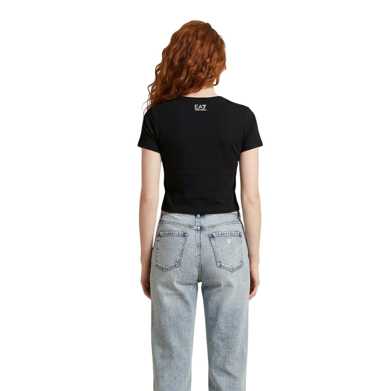Ea7 T-Shirt Damen Schwarz Schwarz #2456207