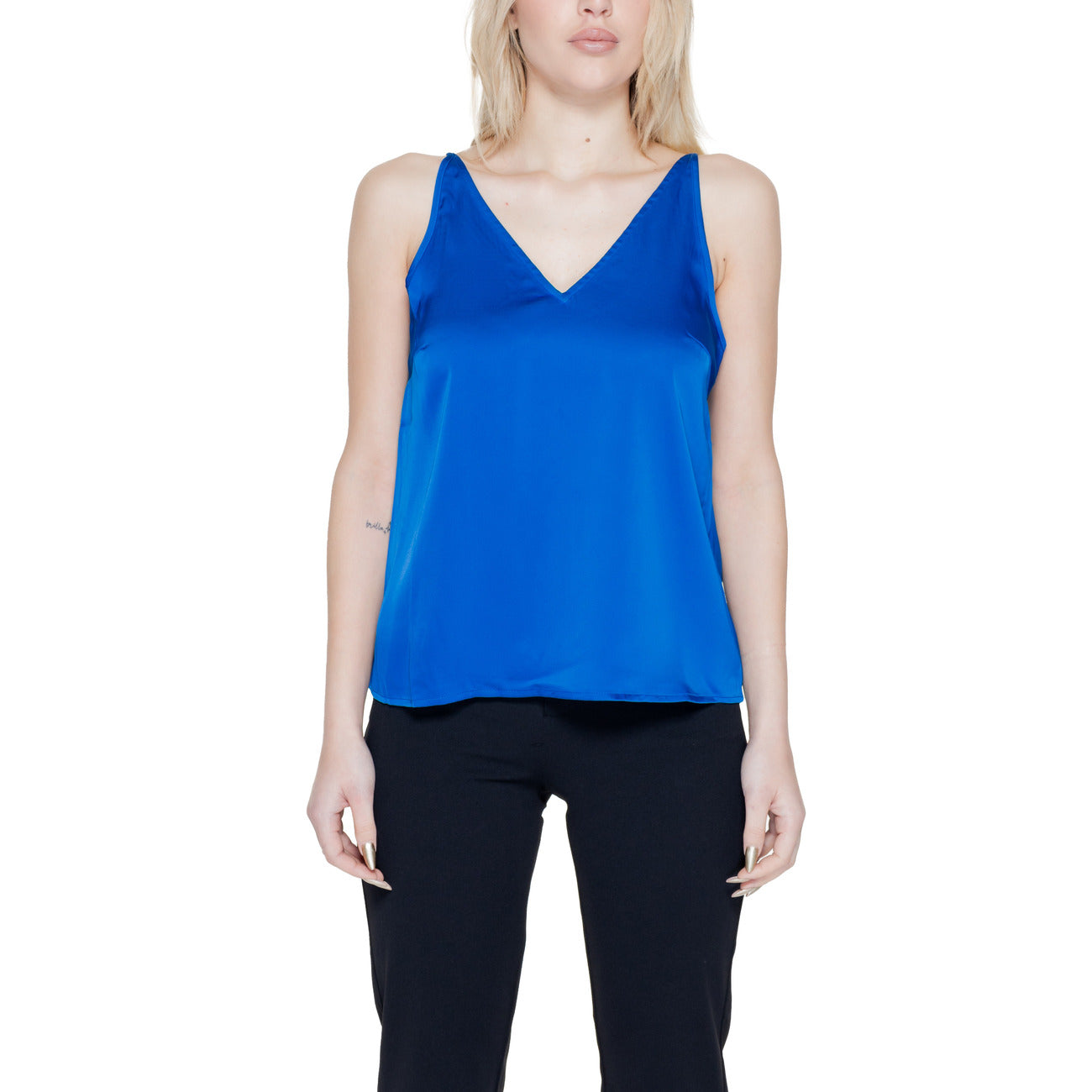 Vila Clothes Vest Dames Lichtblauw