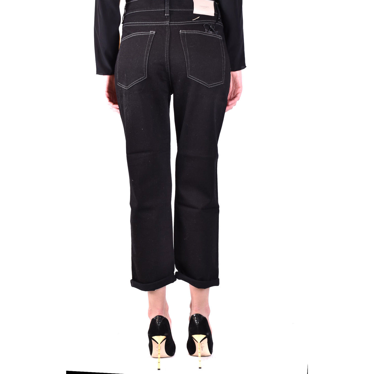 Twinset Jeans Damen Schwarz