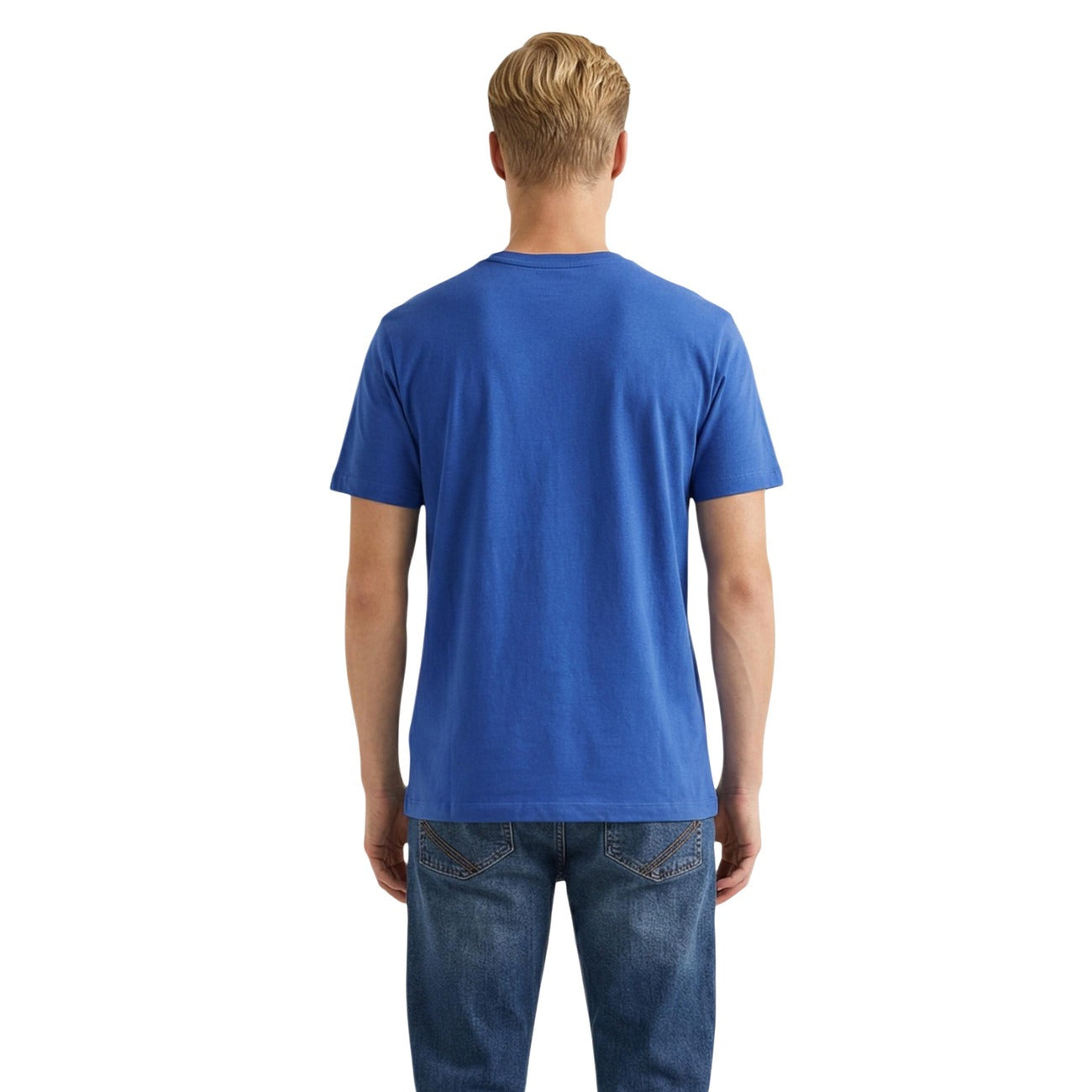 U.s. Polo Assn. T-shirt Heren Lichtblauw
