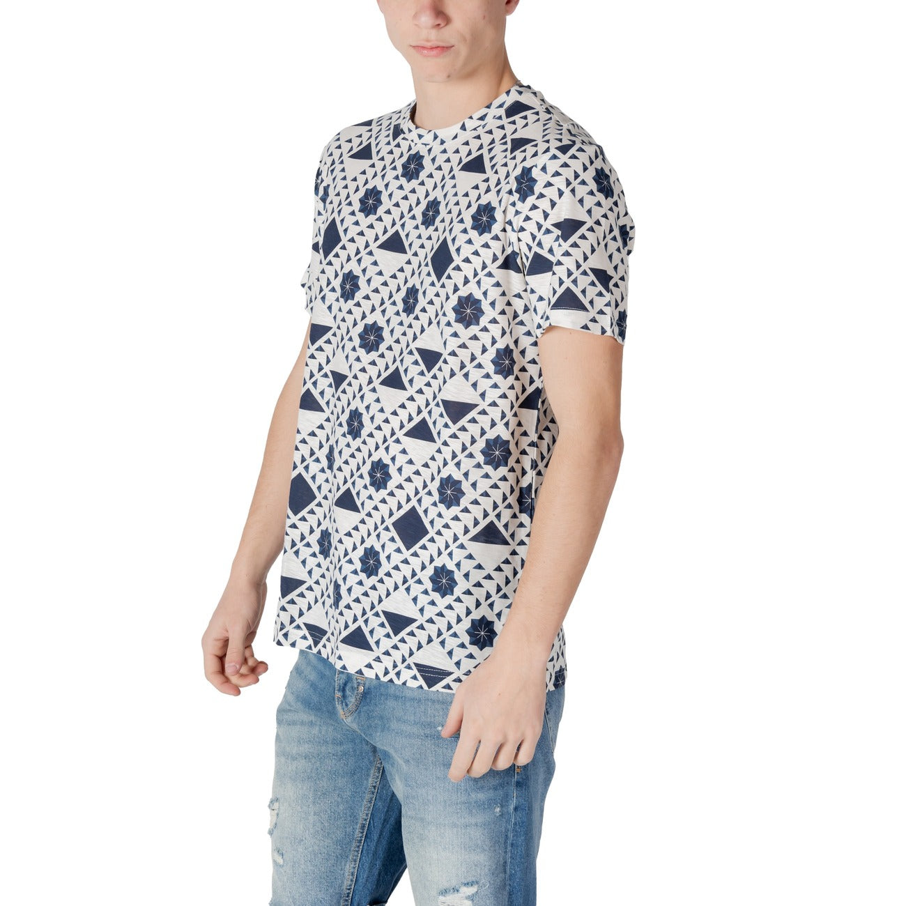 Antony Morato T-shirt Heren Blauw #2413793