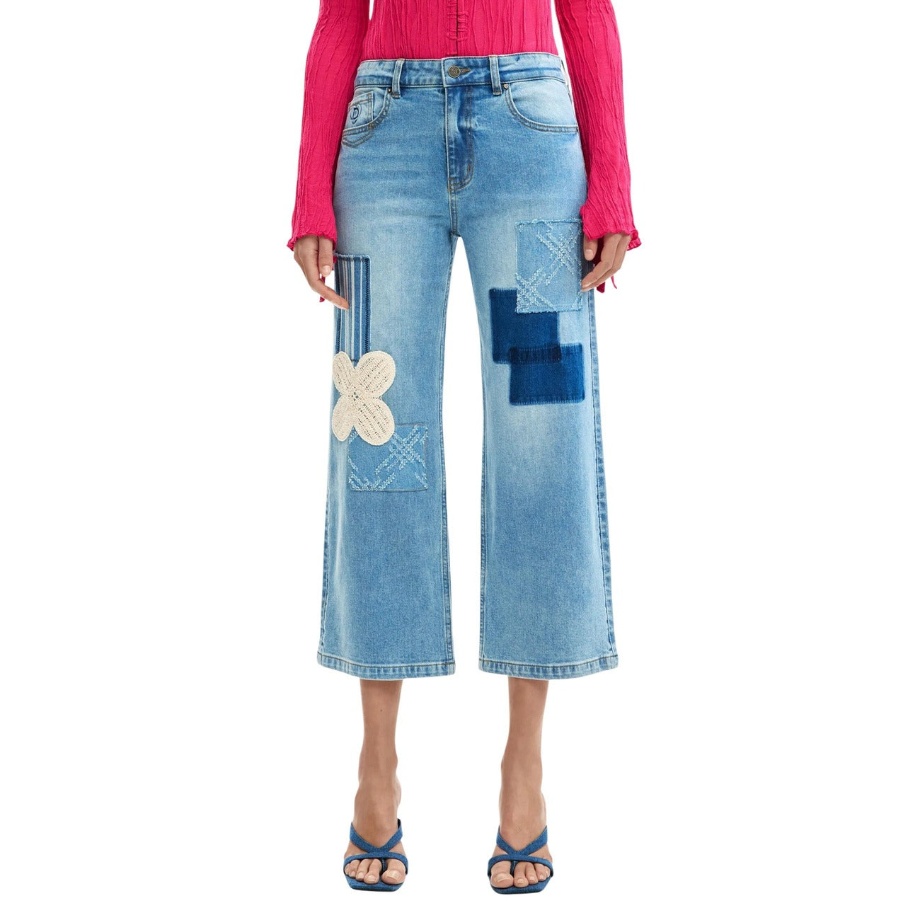 Desigual Jeans Damen Hellblau #2465926