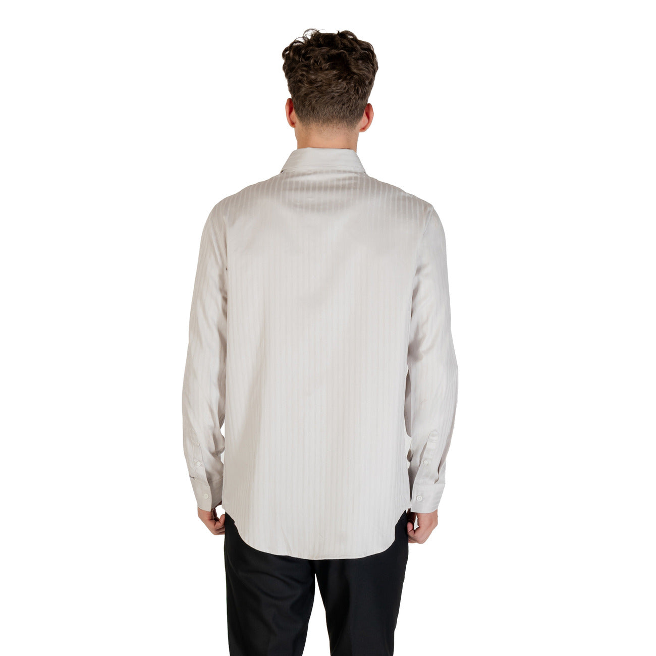 Armani Exchange Shirt Heren Grijs
