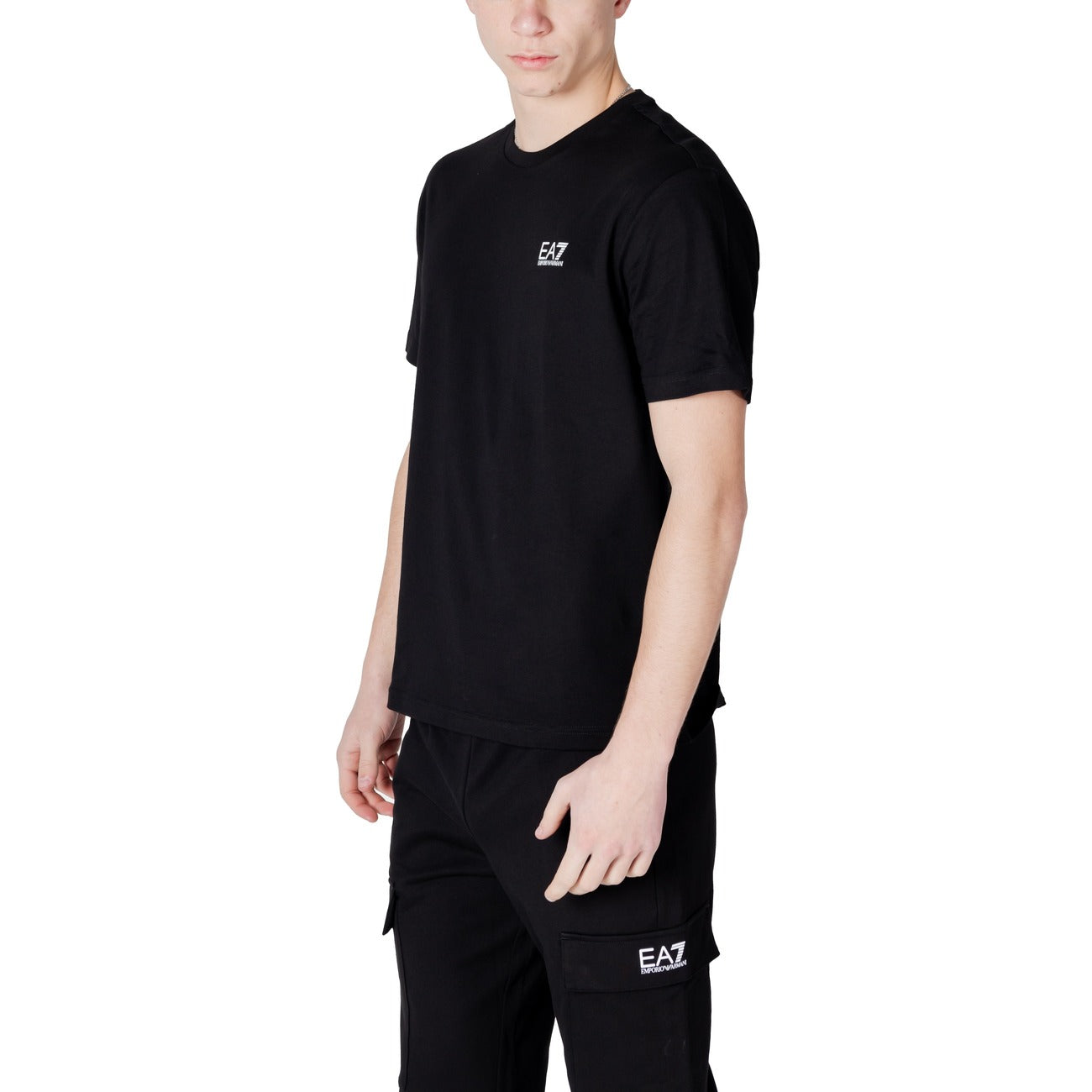 Ea7 T-shirt Heren Zwart