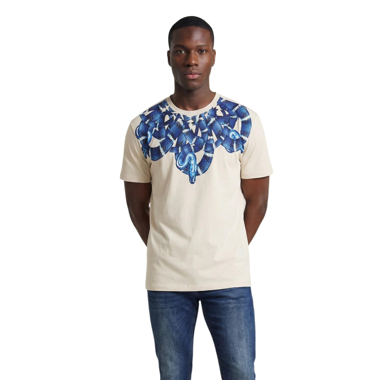 County Of Milan T-Shirt Herren Beige #2466369