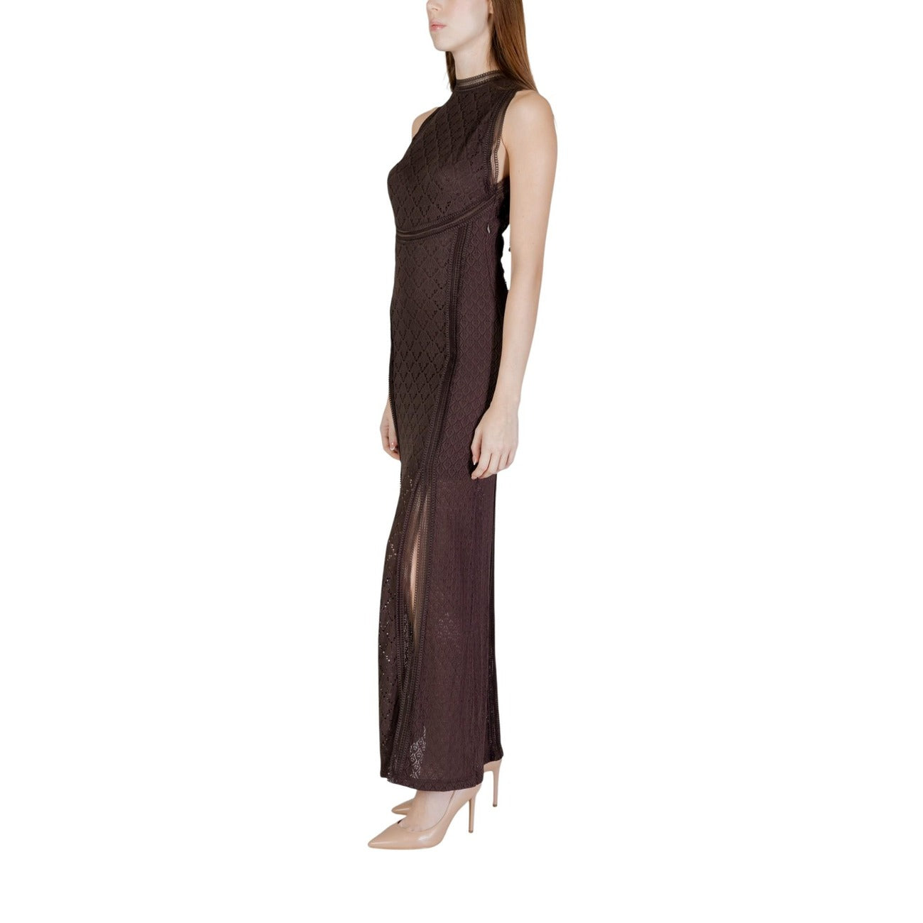 Guess Kleid Damen Braun #2452458