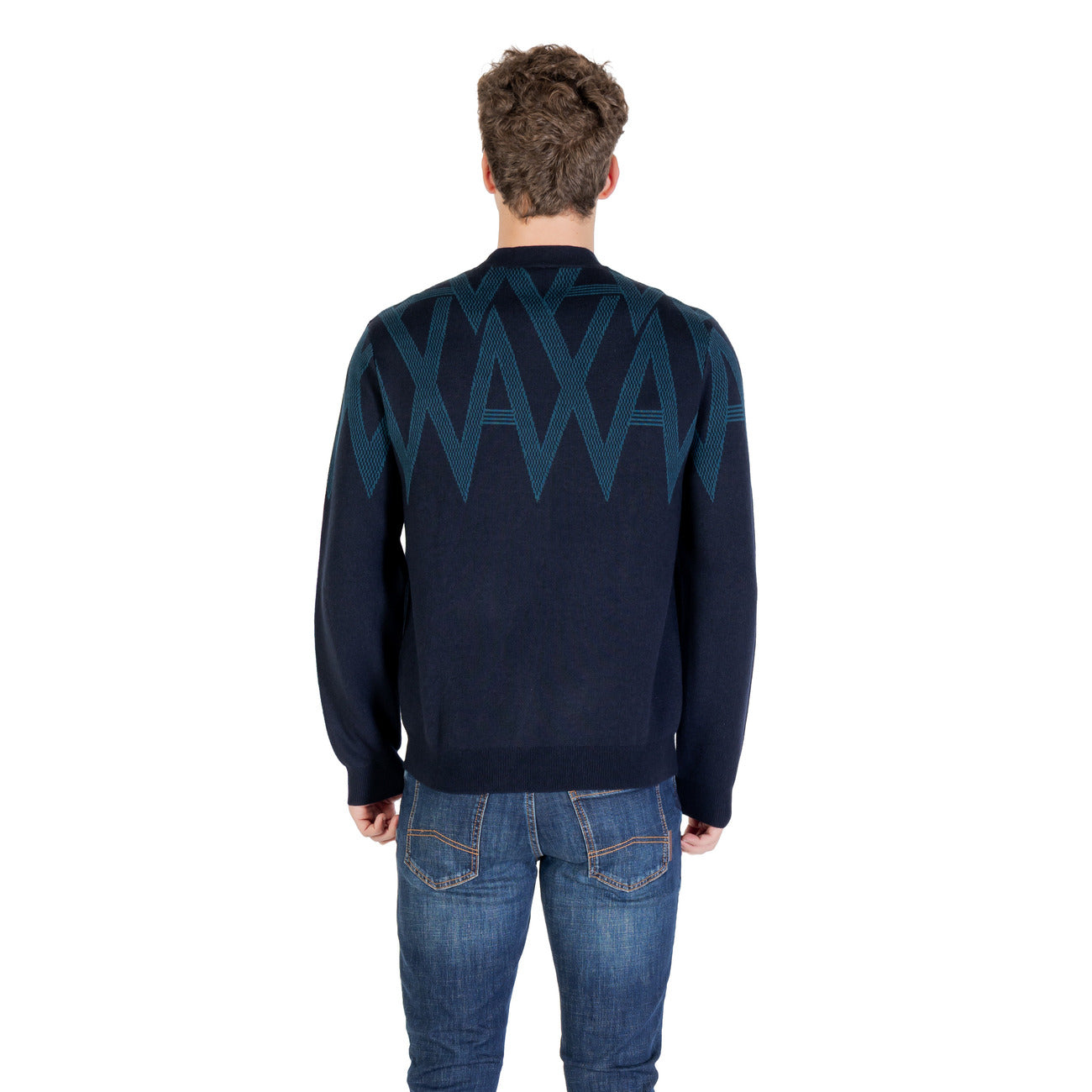 Armani Exchange Strickmode Herren Blau #2440293