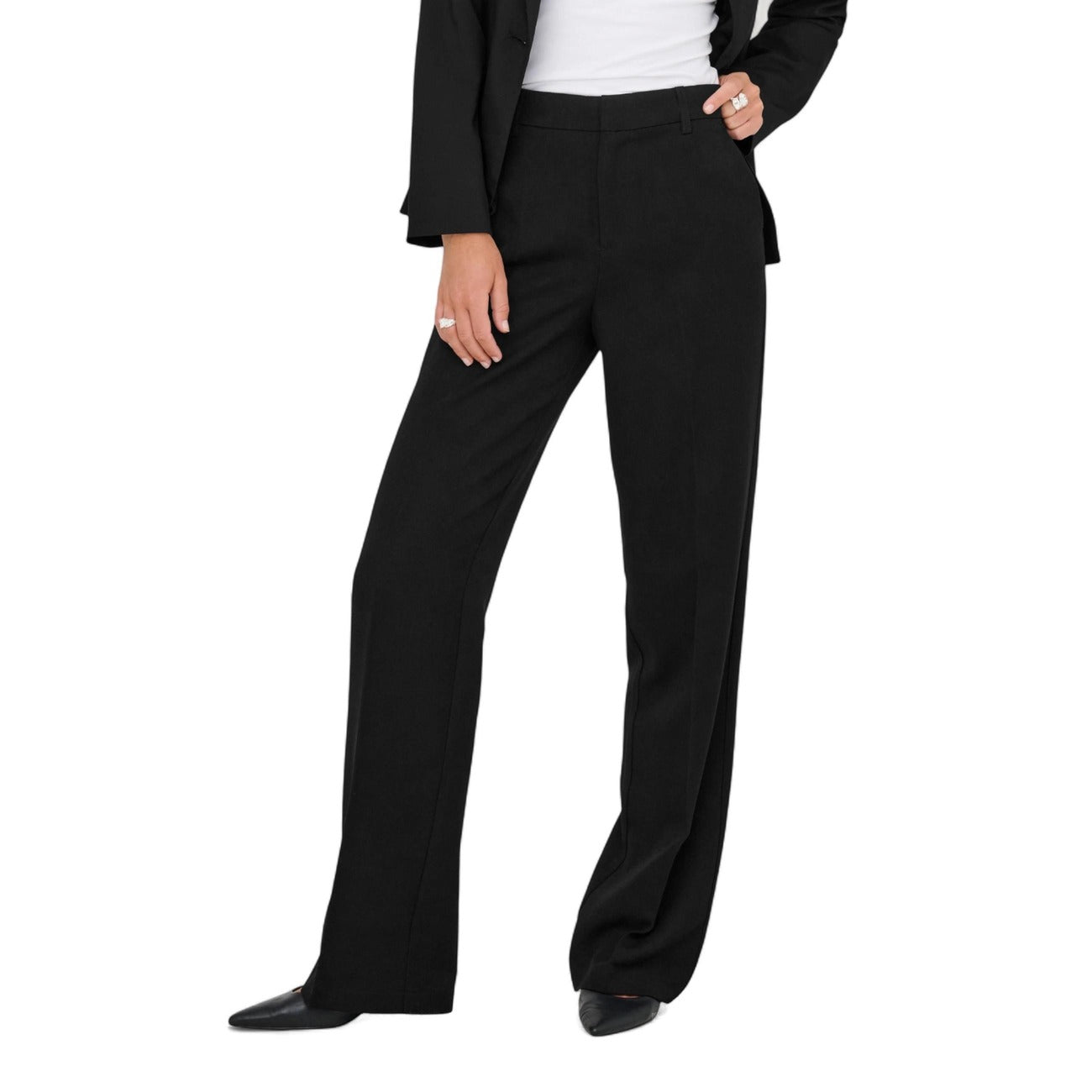 Only Broek Dames Zwart #2464516
