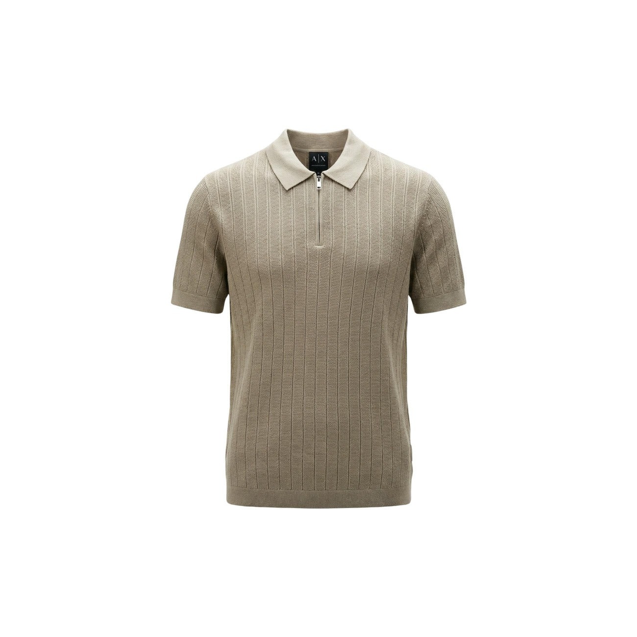 Armani Exchange Polo Top Heren Beige