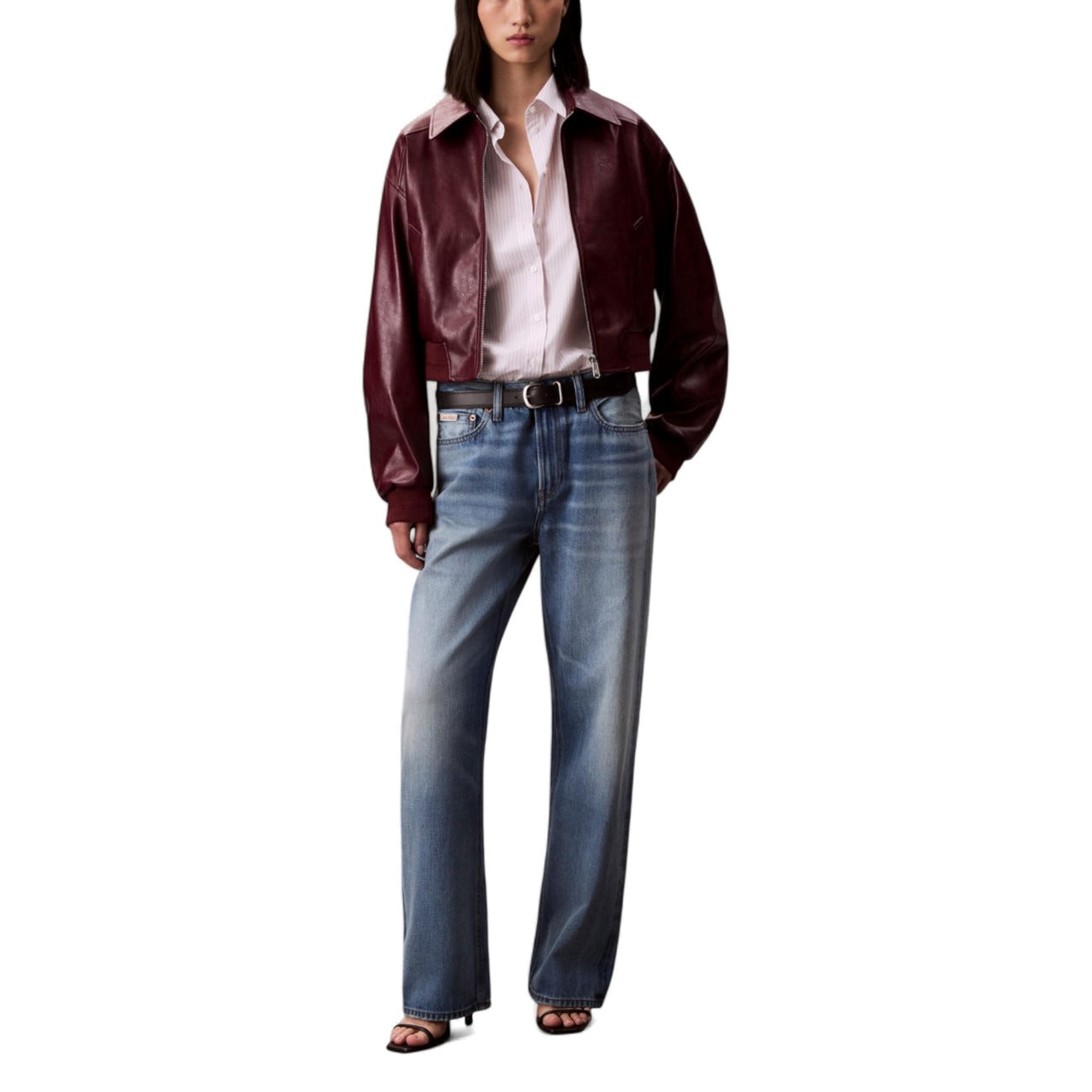 Calvin Klein Jeans Jack Dames Bordeaux #2430867