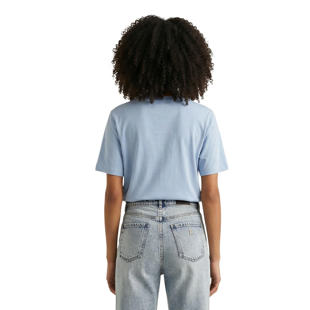 Only T-Shirt Damen Hellblau #2459242