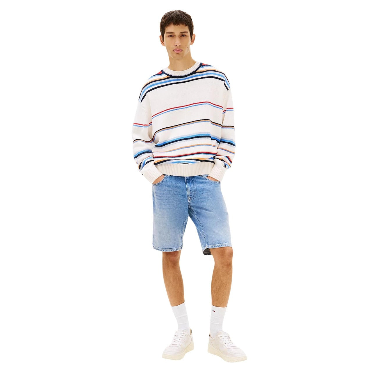Tommy Hilfiger Jeans Bermuda Herren Hellblau