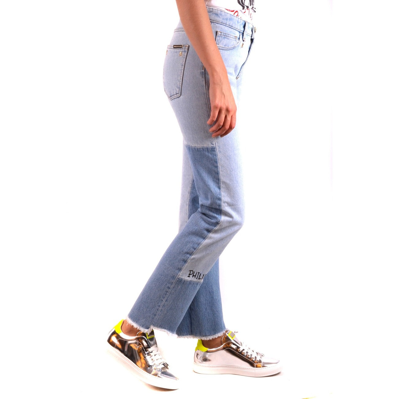 Philipp Plein Jeans Dames Lichtblauw