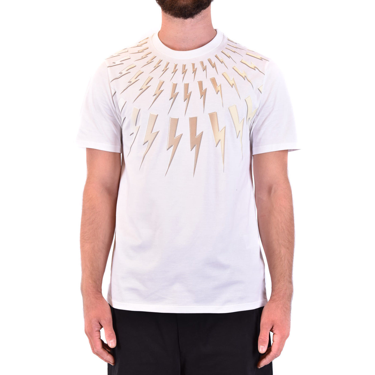 Neil Barrett T-shirt Heren Wit