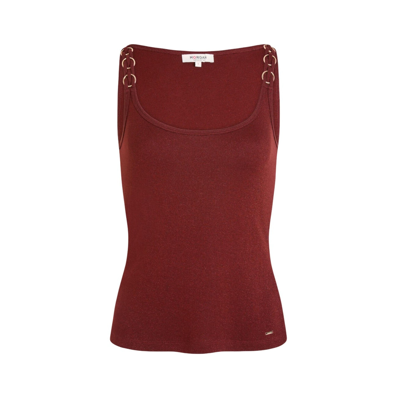 Morgan De Toi Vest Dames Bruin