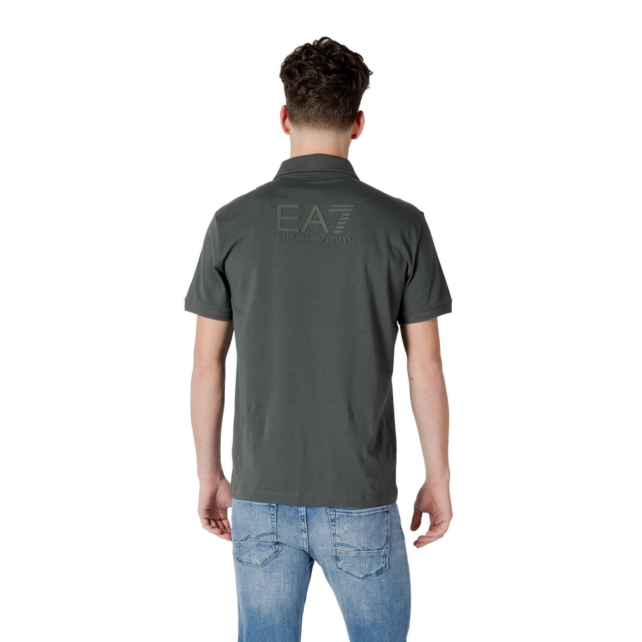 Ea7 Polo Top Heren Groen