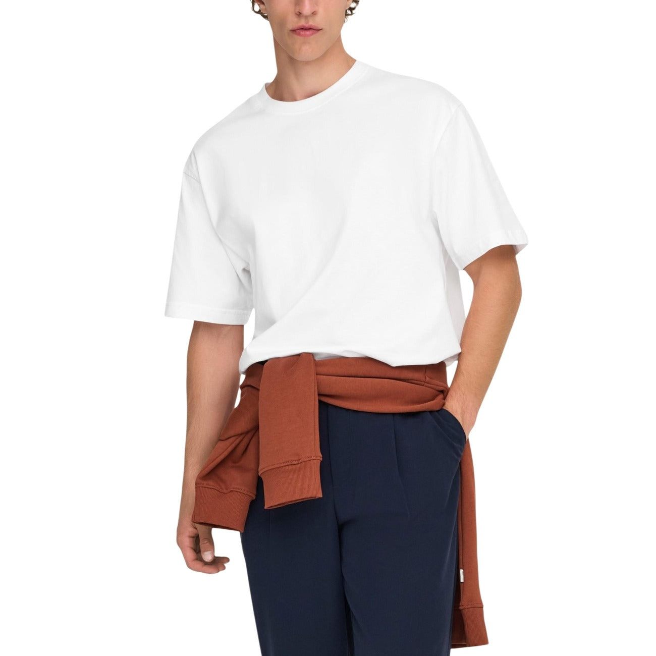 Only & Sons T-shirt Heren Wit #2448991