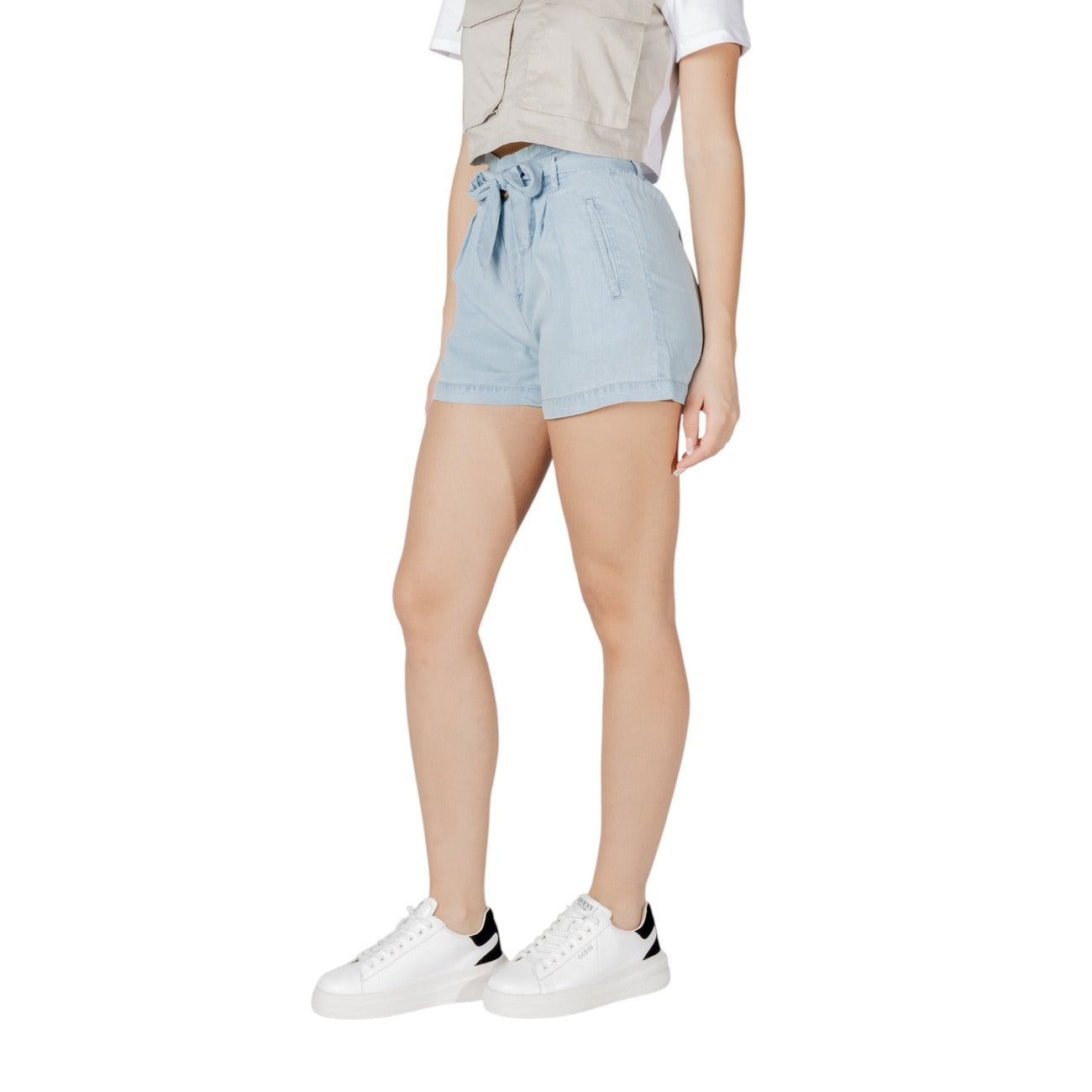 Only Shorts Dames Lichtblauw #2418404