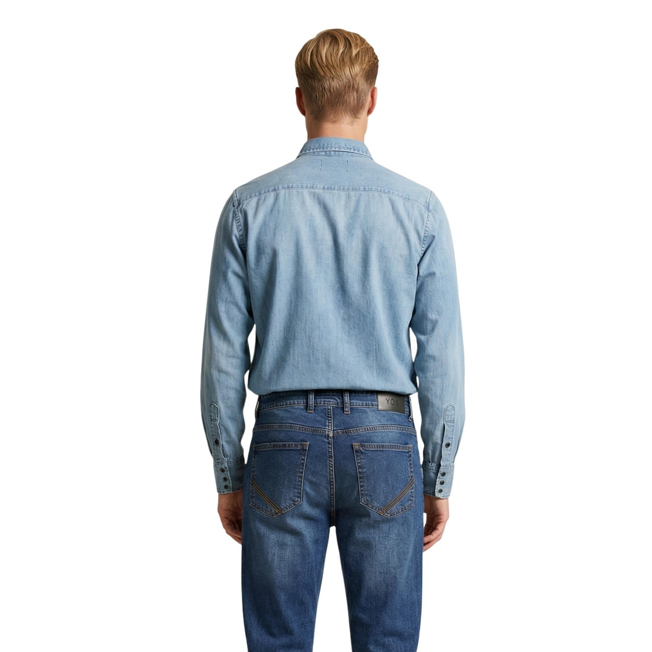 Replay Shirt Herren Hellblau