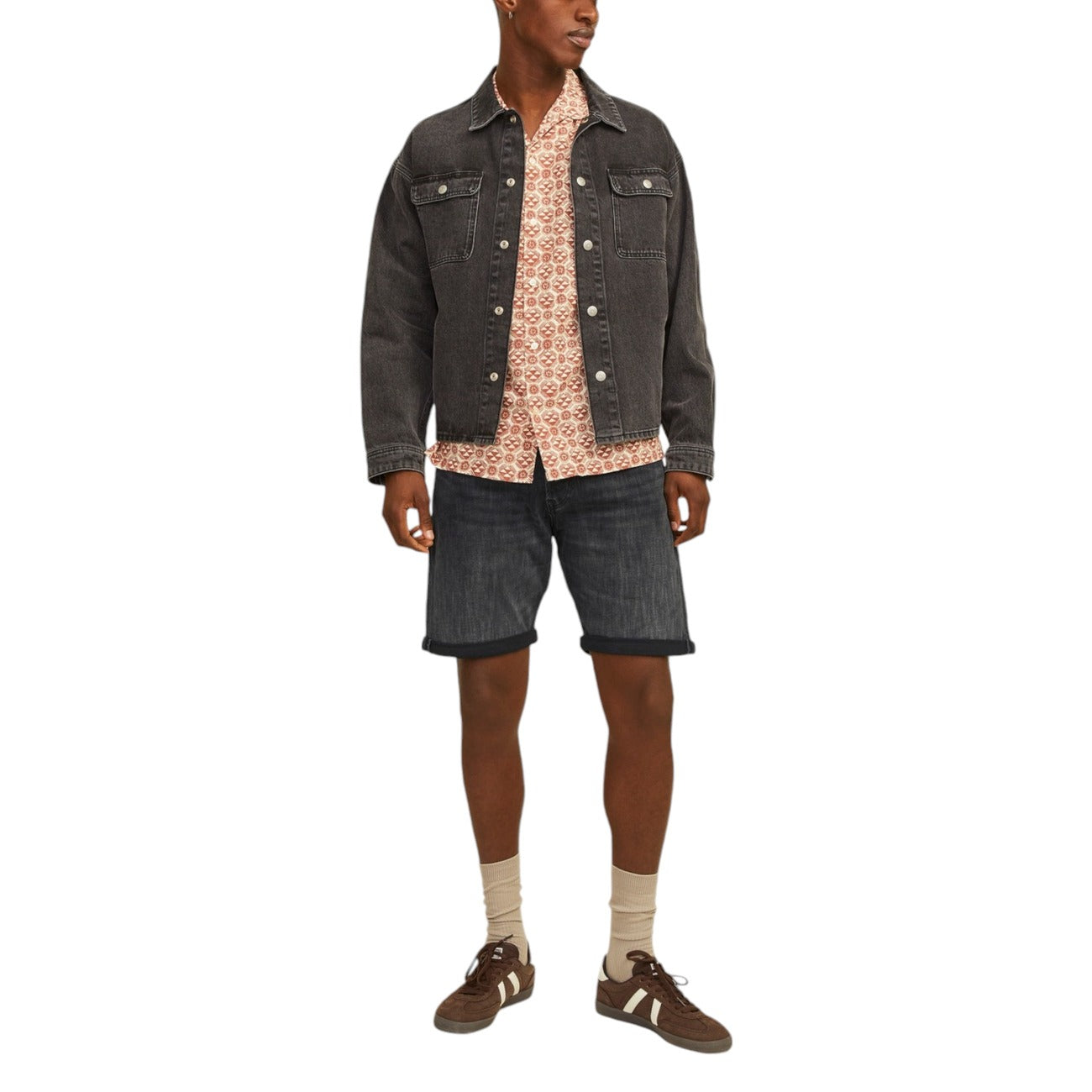 Jack & Jones Bermuda Heren Zwart