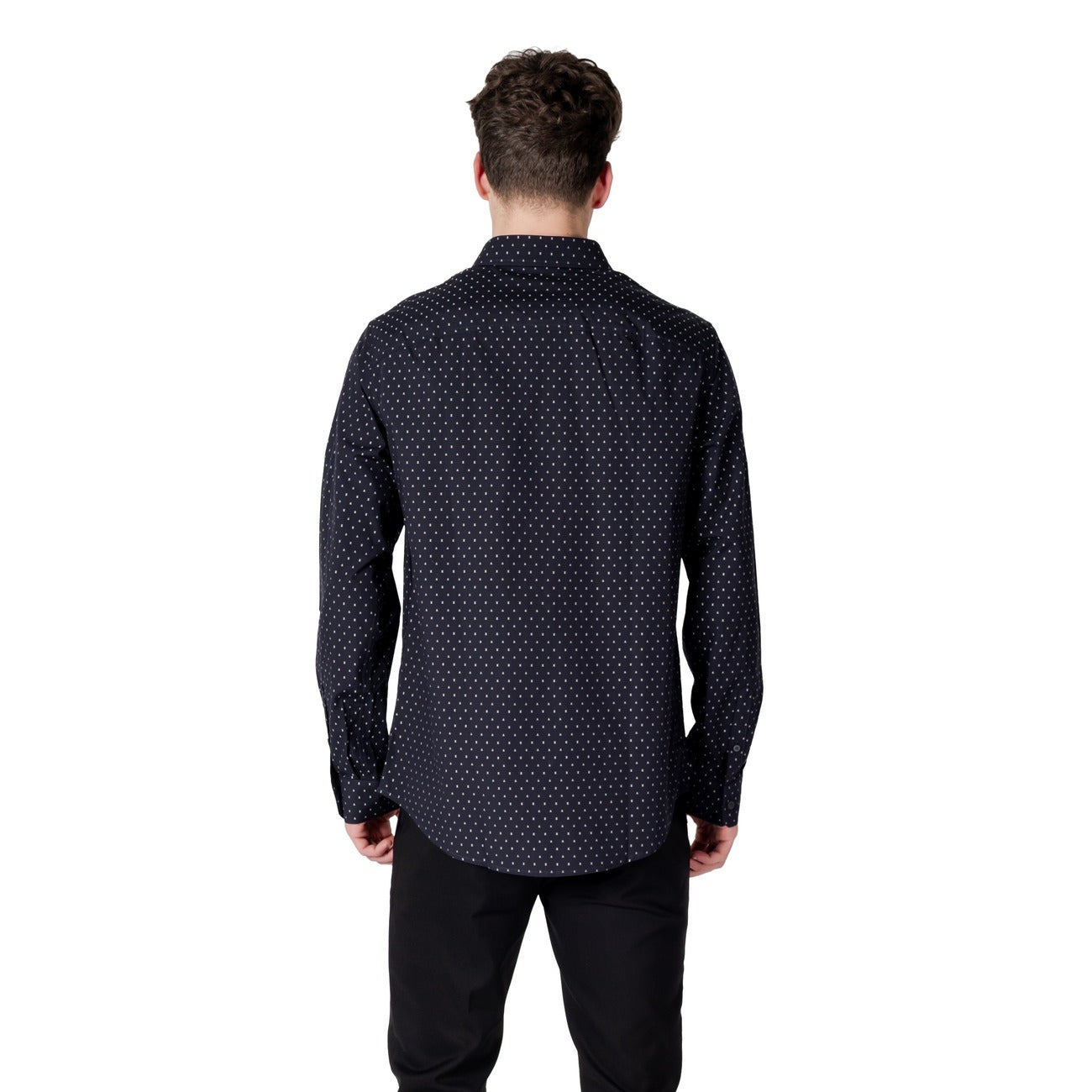 Armani Exchange Shirt Heren Blauw #2414212