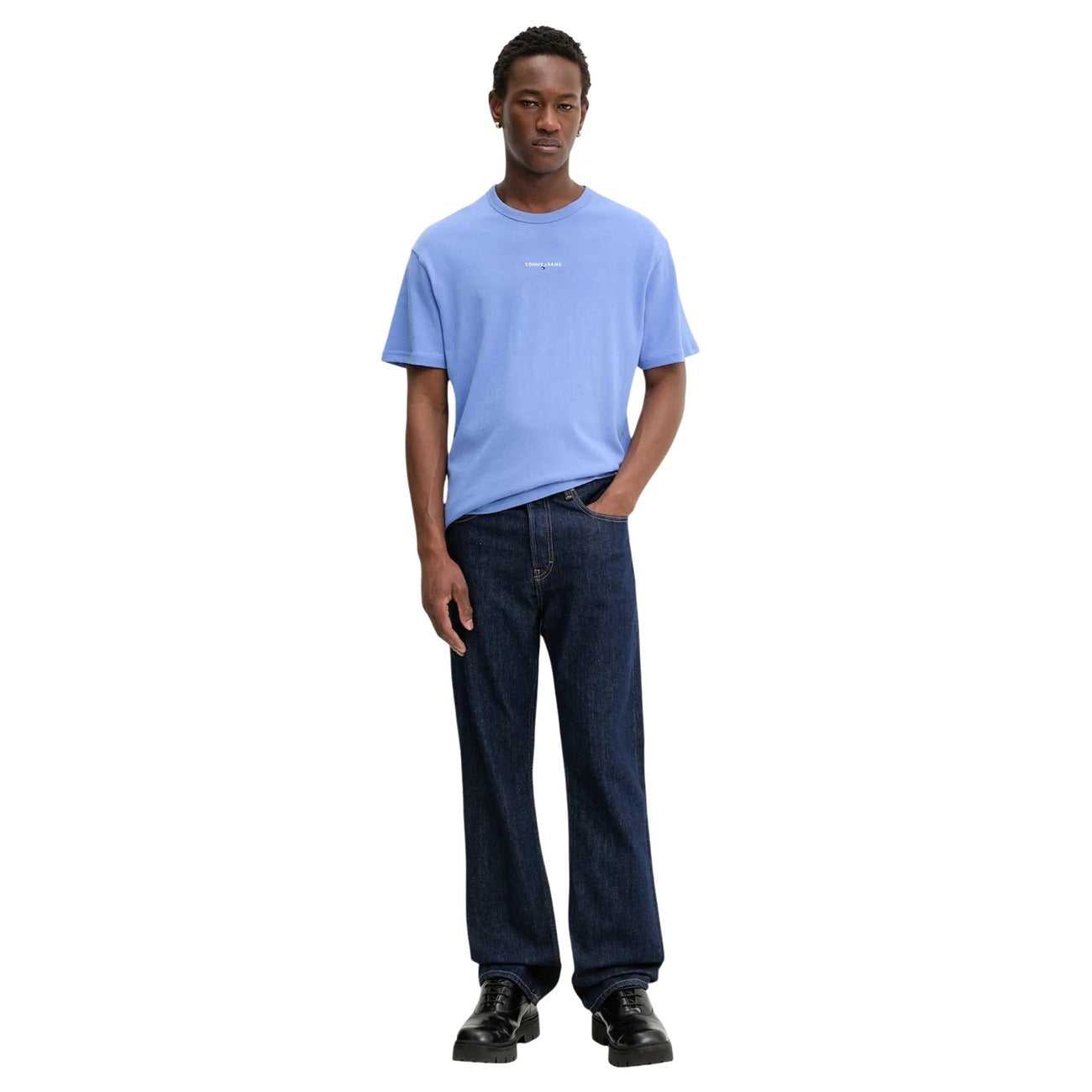 Tommy Hilfiger Jeans T-shirt Heren Lichtblauw #2461598