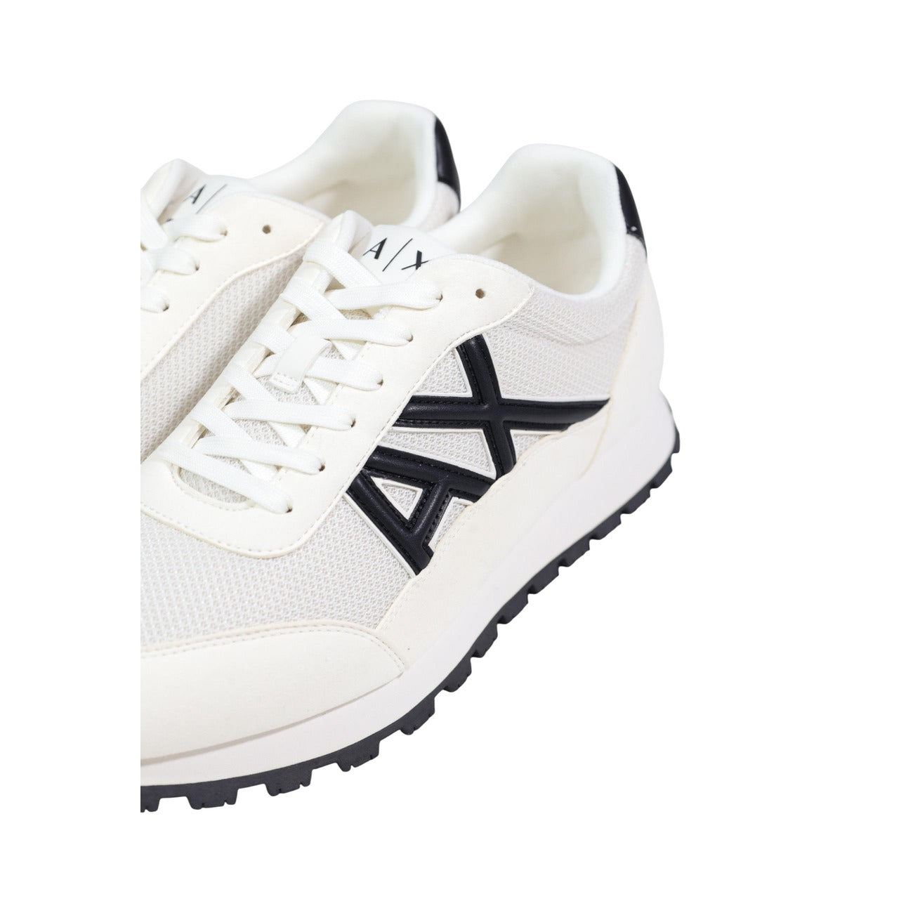 Armani Exchange Heren Sneakers Wit Wit #2450013