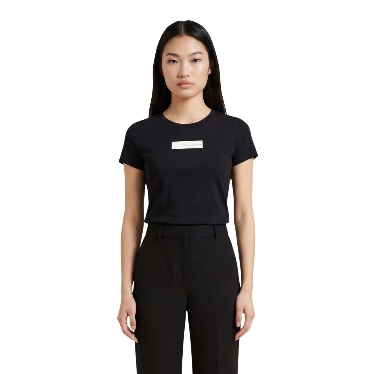 Armani Exchange T-Shirt Damen Gelb