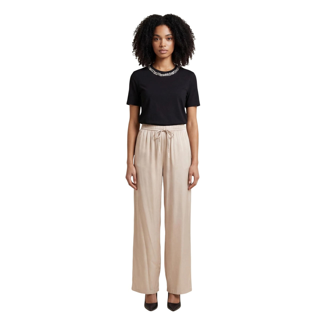 Only Trousers Women Beige #2454974