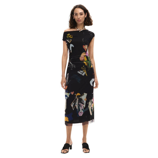 Desigual Kleid Damen Schwarz #2453091