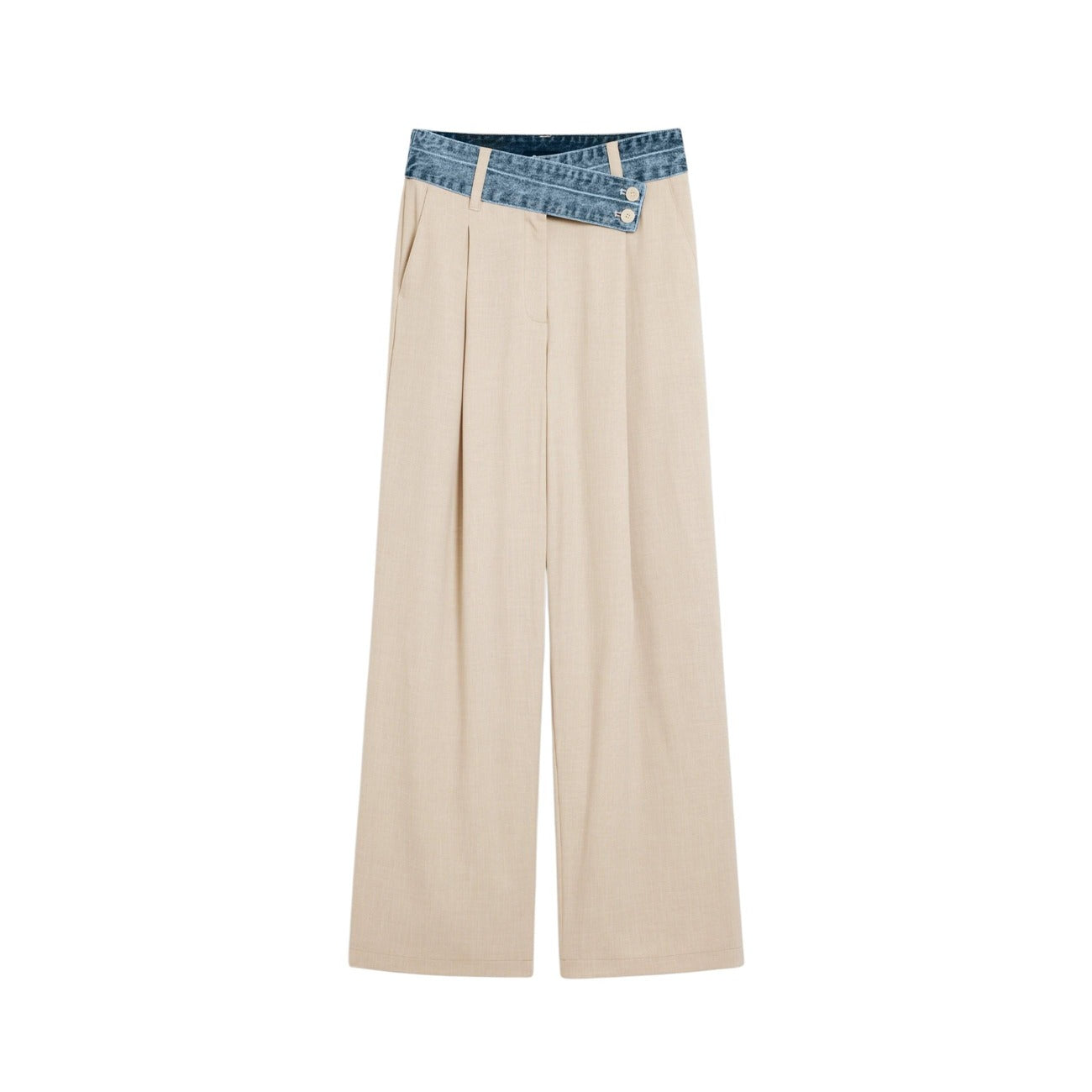 Desigual Broek Dames Beige #2451206