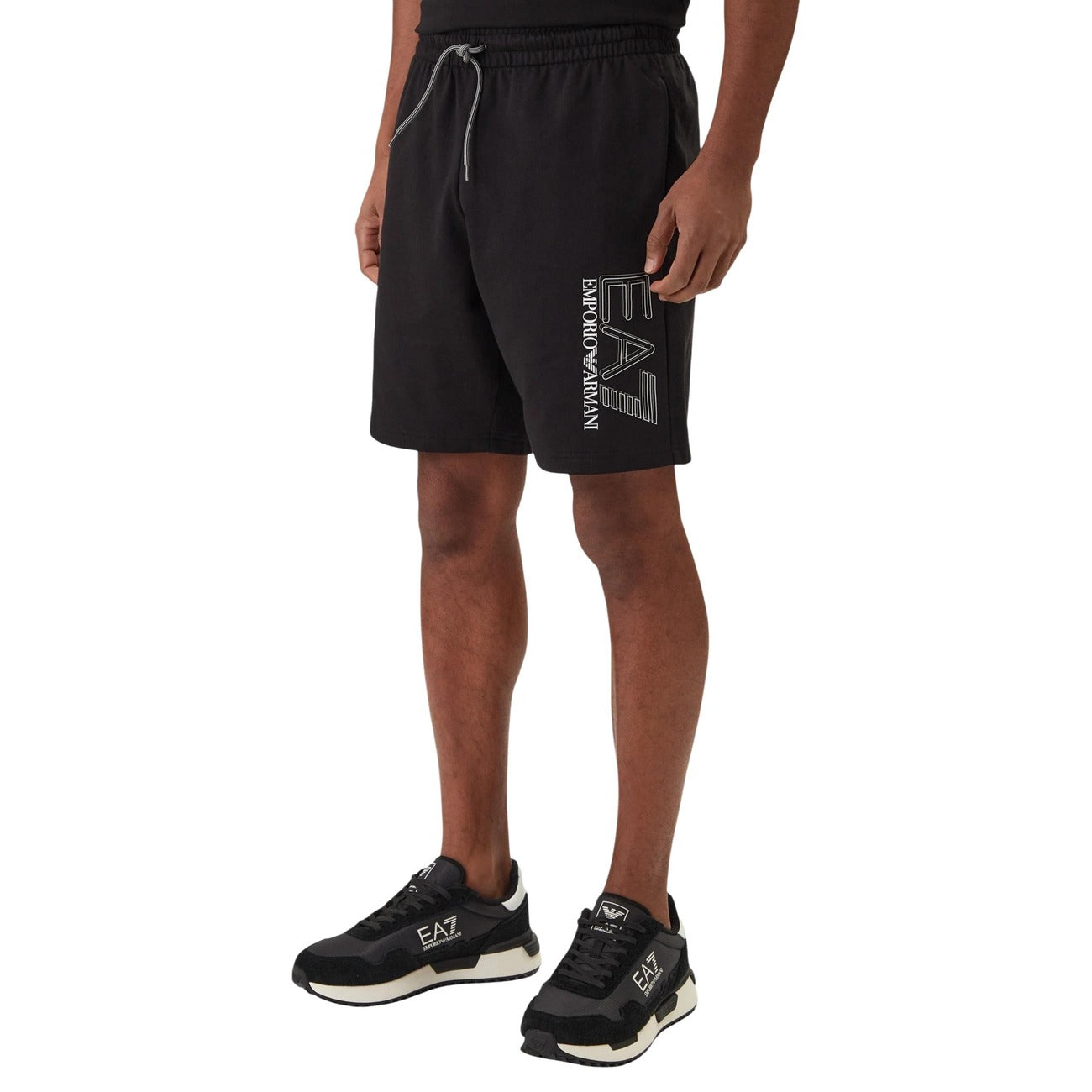 Ea7 Bermuda Herren Schwarz