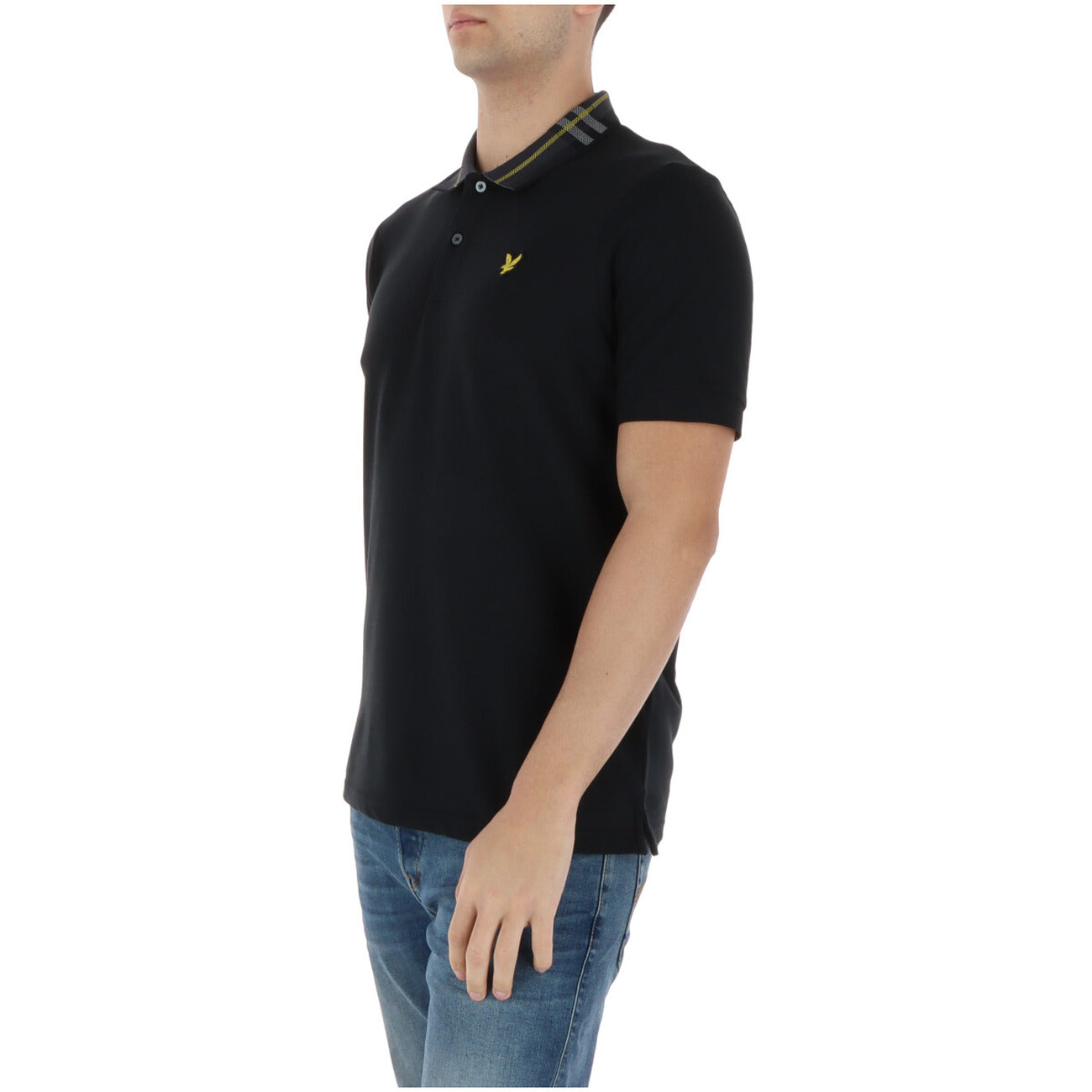 Lyle & Scott Polo Top Herren Schwarz