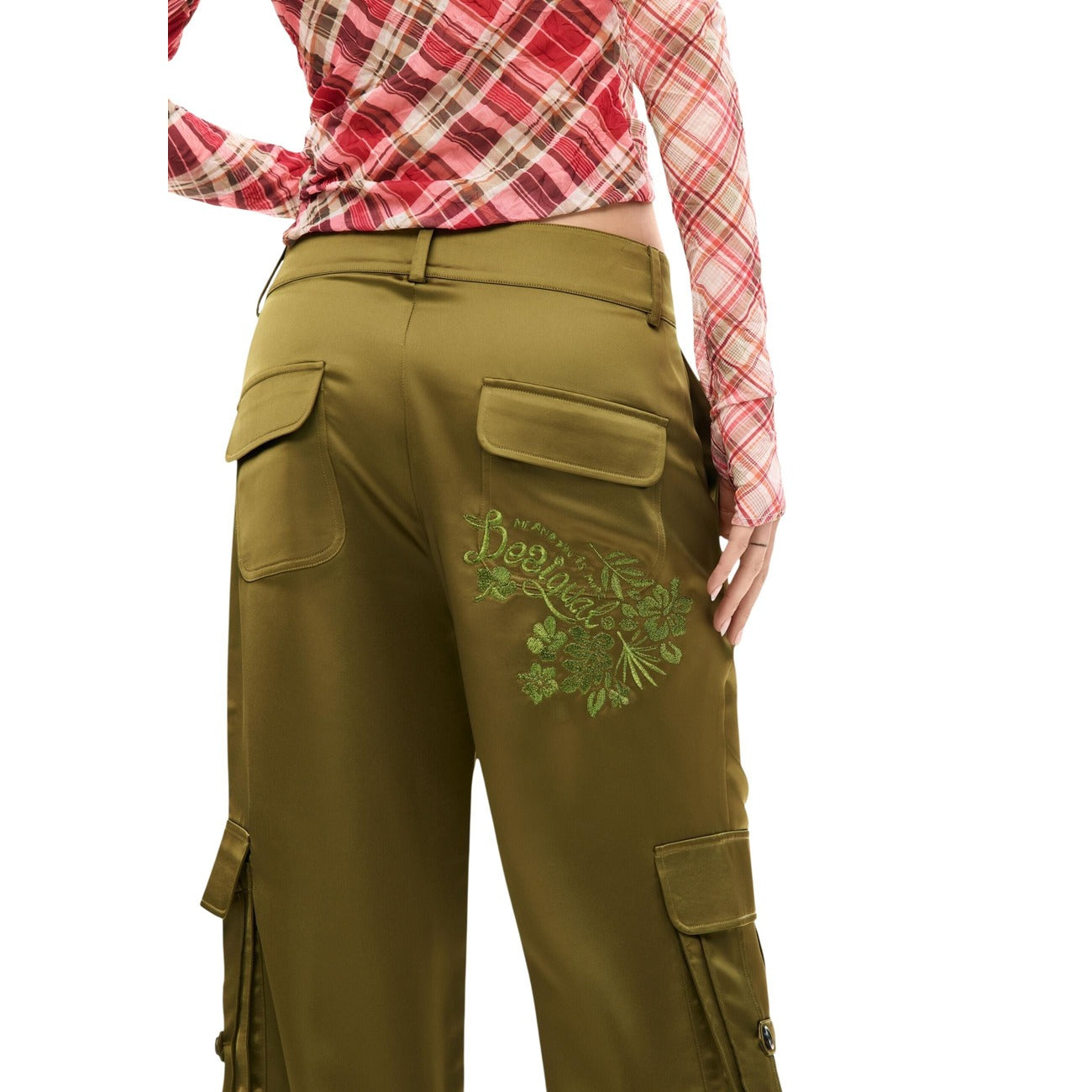 Desigual Hose Damen Grün
