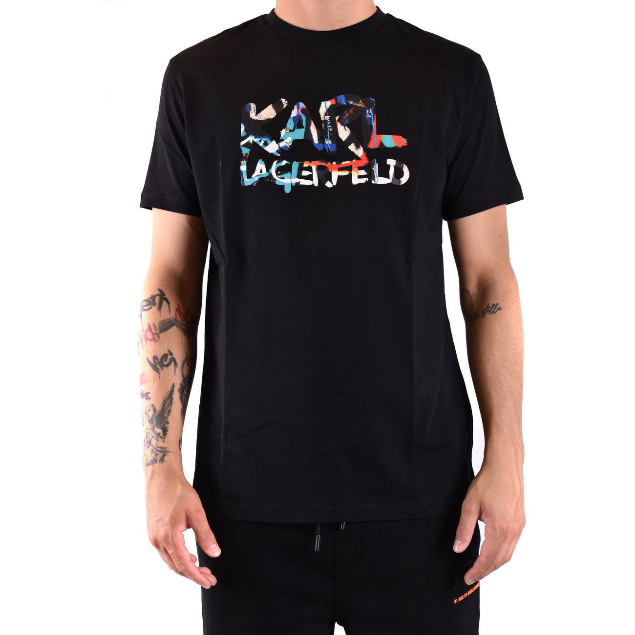 Karl Lagerfeld T-Shirt Herren Schwarz