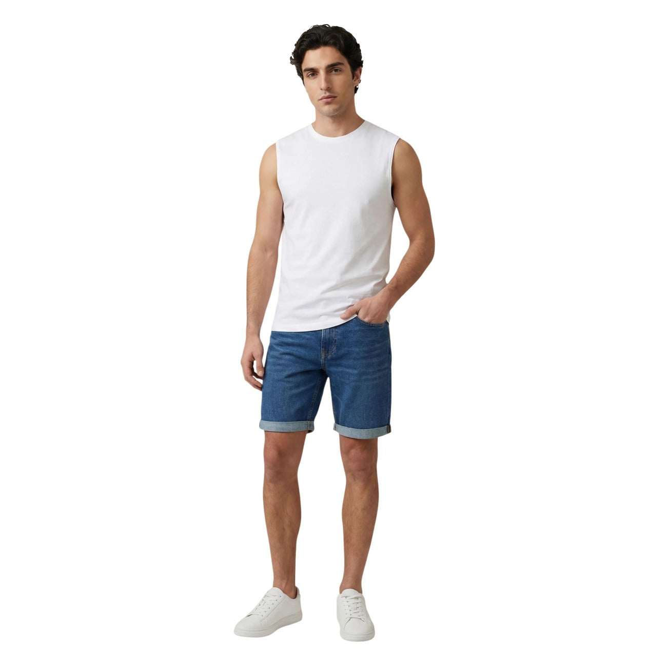 Calvin Klein Jeans Bermuda Herren Hellblau #2455441